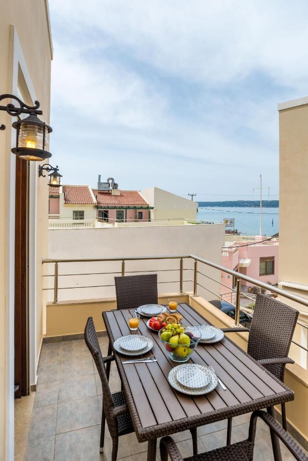 Amphitrite Beach House Hriszí Aktí Haniá Kültér fotó